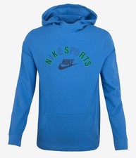 Nike Youth NSW Good Hoody Shirt Run Blue Kid Casual GYM Tee Shirts CK1336-402