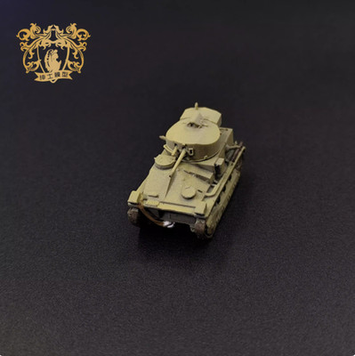 3D Printed 1/144 British Vickers MK.IIMedium Tank Finished Tank Model Product