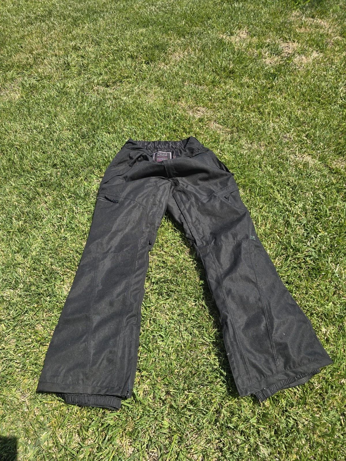 PWDR ROOM large Black Cold Weather Pants Snow Active