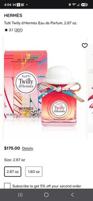 HERMÈS Tutti Twilly d'Hermès Eau de Parfum Spray 1.6 fl oz Regular
