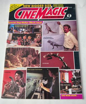 CINEMAGIC Magazine Special Stop-Motion Effects Issue #27 Vintage Filmmaking