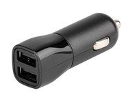 Vivanco Fast Car Charger, 2 Usb Ports, Kfz SchnellladegeräT, 17W #1906999