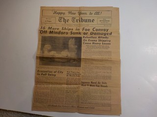 WW2 Newspaper 1945 Germans Continue Progress Rundstedt Ready For Next Attack WWI