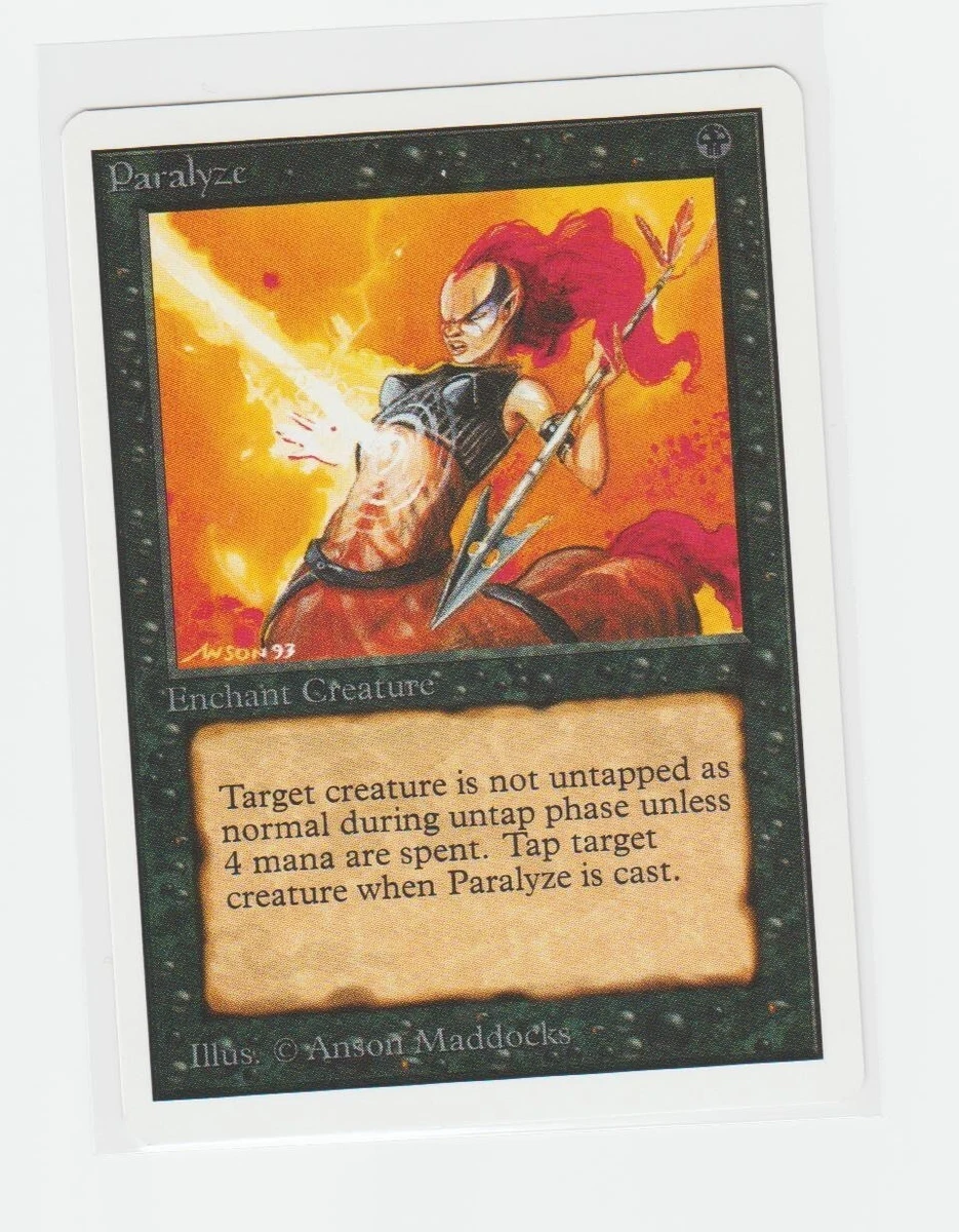 Magic: The Gathering Black Near Mint or Better Unlimited