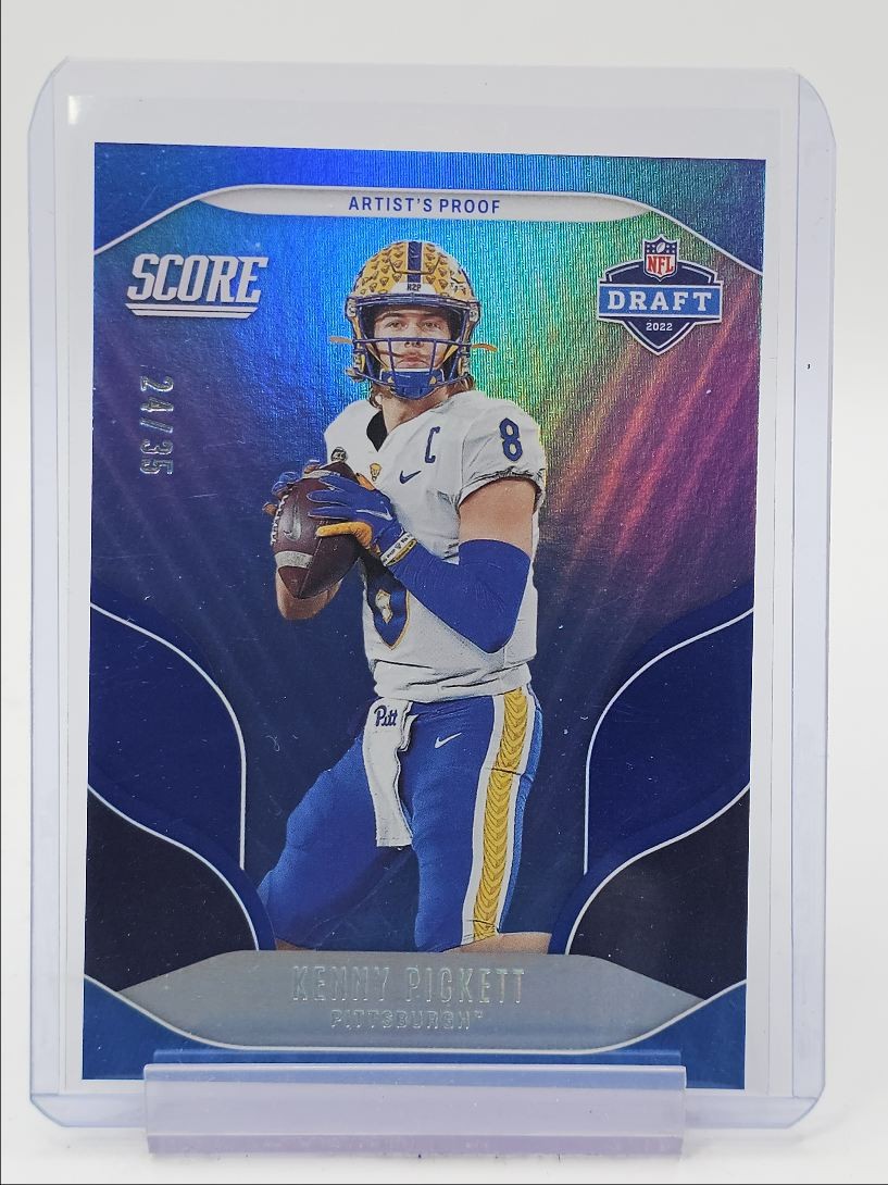 Kenny Pickett Panini Score NFL Draft #D1 Artists Proof