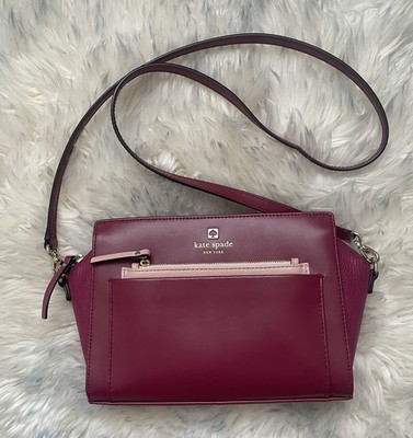 Kate Spade Adelia Crossbody Hadley Street Plum - Please Read