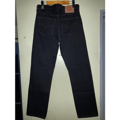 USA made w31 L30 black 501 Levi's jeans straight denim 00s USA made w31 L30 black 501 Levi's jeans straight denim 00s