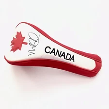 Canada Golf Head Cover Red White with Signature