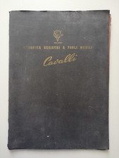 CAVALLI Fabbrica Registri a Fogli Mobili Torino Cartellina da Rappresentante