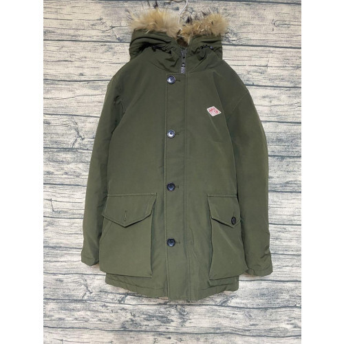 DANTON MENS FUR DOWN JD-8535LA 40 Khaki | eBay