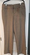 NWT Apt. 9 Women's Bootcut Mid Rise Dress Pants Size 10 Tummy Control Tweed A133