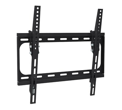Flat TV Wall Mount with Tilt - fits 32-55in Screens , 88lb Max, VESA 100-400mm