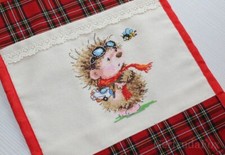 "I will be a pilot" Unprinted Counted Funny Needlework Cross Stitch Kit 18-89