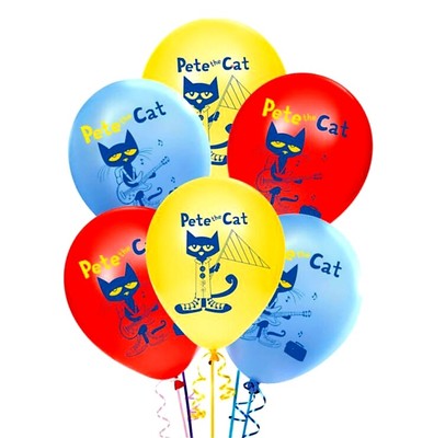 Pete The Cat Birthday Party Balloons Decoration Supplies Balloon