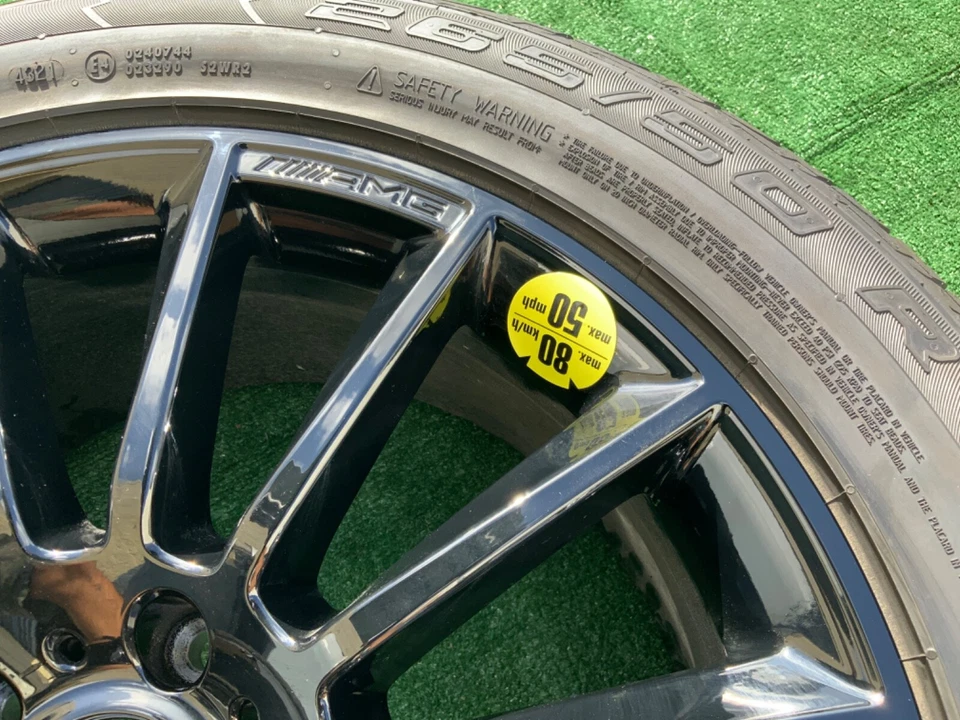 Factory Mercedes-Benz 20” Wheel Rim Spare Tire TPMS OEM AMG G550 G63 Black - Image 4 of 4