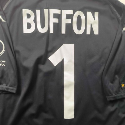 Italy 2002-03 Kappa goalkeeper Gianluigi Buffon football jersey