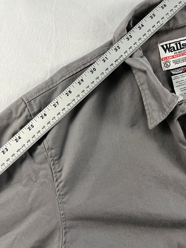Walls FR Flame Resistant Jacket Insulated Men's 2XL Gray Workwear Oil Gas Plants - Picture 11 of 15