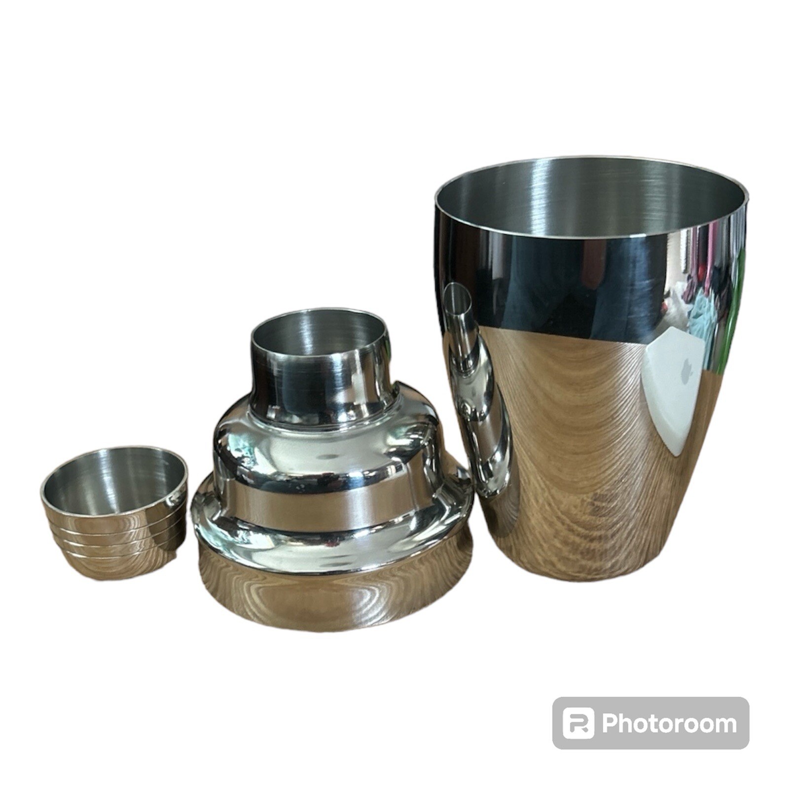 Cocktail Shaker, 8 oz  Genware NEV-6782-23 In Box