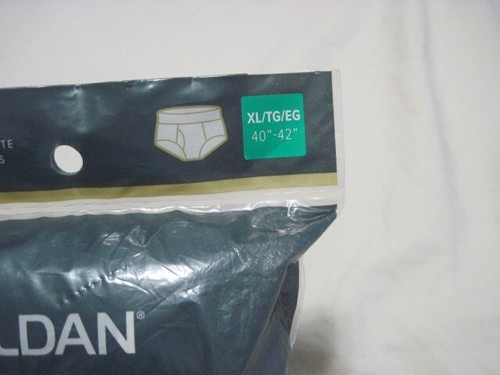 Gildan Mid-Rise Briefs Underwear Mens Cotton XL 3PK Comfort Waist Gray Black - Picture 3 of 11