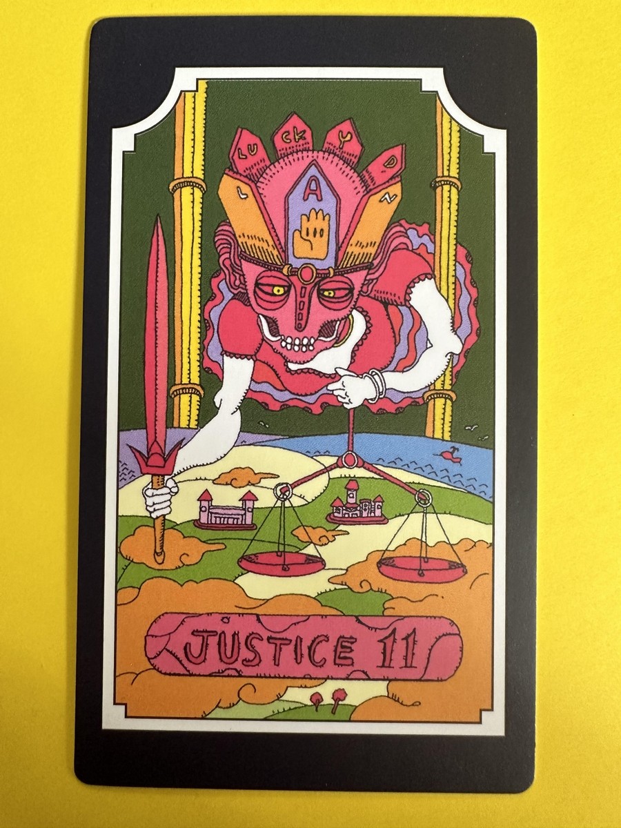 JUSTICE JOJO's Bizarre Adventure Stardust Crusaders Tarot Card