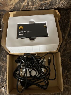 Greathtek Dp KVM Switch 2 IN 1 OUT 4K @60Hz With USB 2.0  Fast Free Shipping!!!!