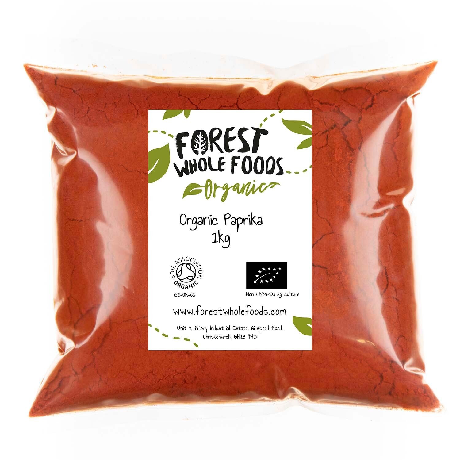 Organic Paprika 1kg - Forest Whole Foods