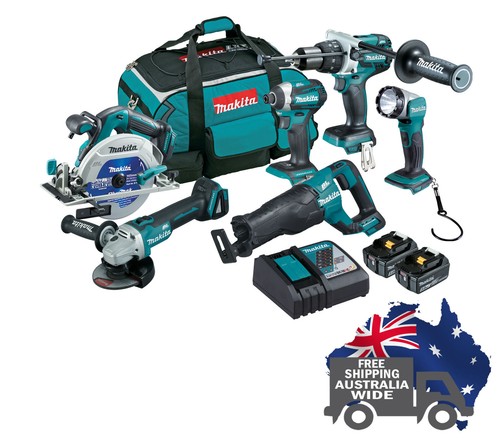Makita 18V Brushless 6 Piece Combo Kit LXT BRAND NEW AUS STOCK Best Value!!! - Picture 3 of 3