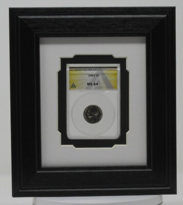 SLABBED GRADED COINS (NOT INCLUDED) NGC PCGS ANACS WALL DISPLAY PICTURE FRAME