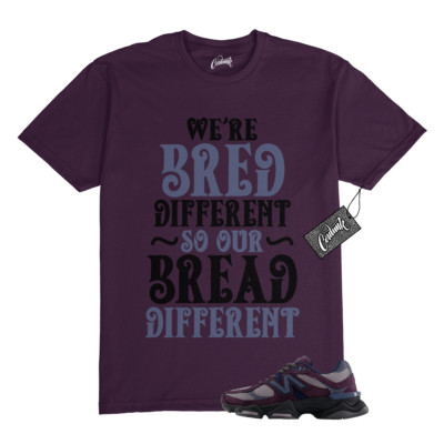 9060 Plum Brown Ice Wine Dark Arctic Grey T Shirt to Match BREAD