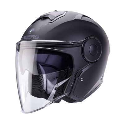 MOTORRAD SCOOTER HELM CABERG JET SOHO ECE 22-06 DOPPELVISIER SCHWARZ MATT GRÖSSE XL