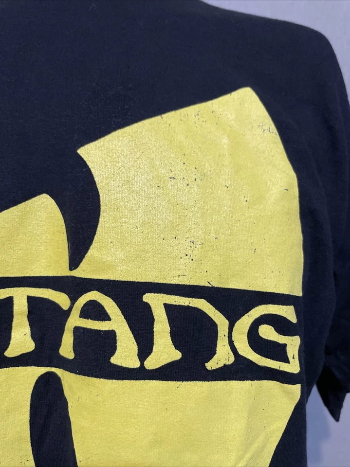 Camisa negra con logotipo grande Wu-Tang Hip Hop Legends NYC 2021 talla grande Foto 4 de 4