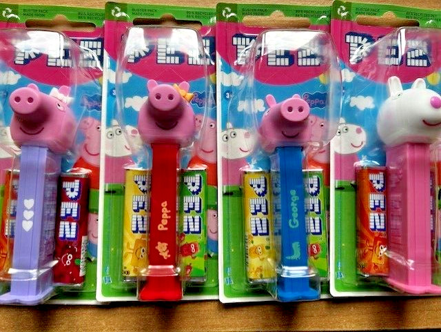 Peppa Pig Pez Dispensers 2024 Varioous Characters MOC