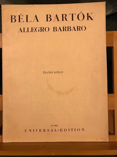 2 Copies) ALLEGRO BARBARO By Béla Bartók: HL48002596