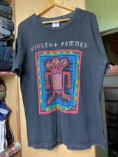 Rare 90's Violent Femmes Vintage Band Tour Unisex Tshirt Reprint S-5XL KH12616