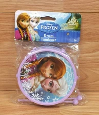 Genuine Disney Frozen What Kids Want! INC. Small Kids Toy Plastic Drum *NEW*