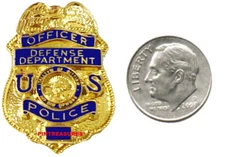 Department of Defense Pins Federal DOD Pin Lapel Hat Collector Gold Style Pin