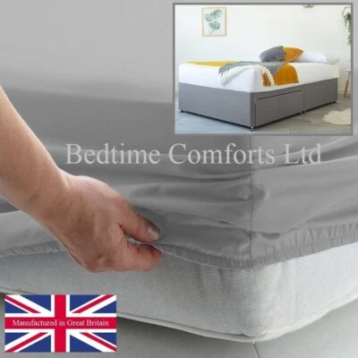 BEDTIME COMFORTS LTD 3/4 SMALL DOUBLE Fitted Sheet 4' x 6' 3" 48" x 75 High Quality