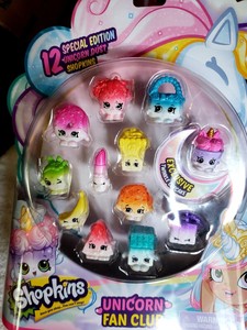 shopkins unicorn fan club