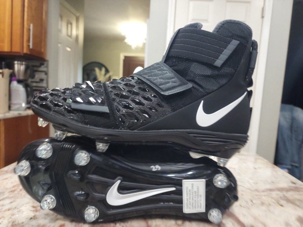 Nike Force Savage Elite 2 TD Football Cleats Black CI1710-001 Men\'s Size 16 Mens Nike Force Savage Elite 2 TD Football Cleats Black  main image 4
