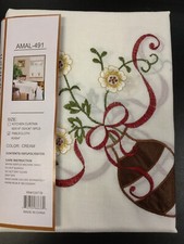 NEW Flower Vase Tablecloth Cover Kitchen Dining Table Cloth 6 Chairs 60in X 84in