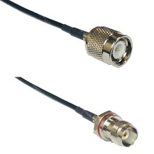 RG174 TNC MALE to TNC Female Small Bulk Coax RF Cable USA-Ship Lot