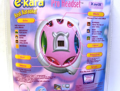Vintage TAKARA E-Kara Real Karaoke Plug & Play Pro Headset Music Karaoke System - 第 5/8 張圖片