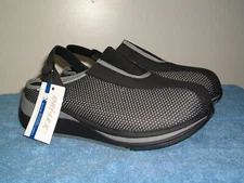 Women's Drew Pursuit Slip-On Sneakers Comfort Shoes Clogs Black Mesh Combo 7.5XW