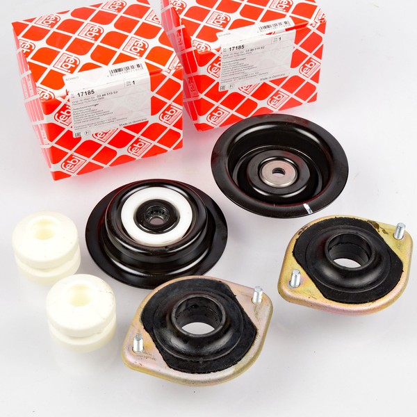 2X Febi Bilstein 17185 Domlager Federbeinlager Vorne FüR Opel Corsa Tigra 1.0-image