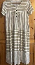 Stripe Maxi Dress Soft Feel Small 