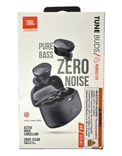 JBL Tune Buds Wireless Bluetooth Active Noise Cancelling In-Ear Earbuds Black
