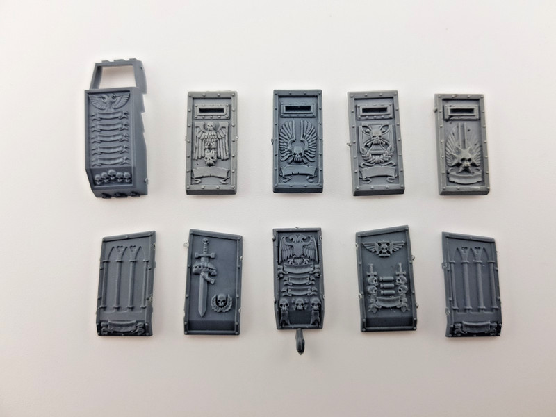 Dreadnought Armour & Sarcophagus - Space Marines - OOP-USED - Q1108