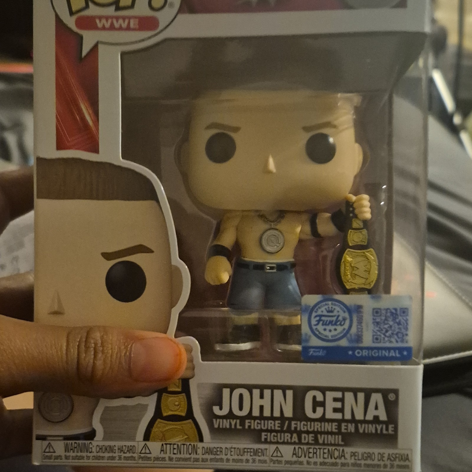 Funko Pop! Vinyl WWE John Cena #203 Multicolor Figure 92051 Original Boxed