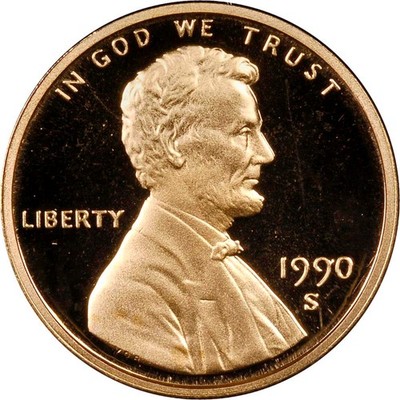 1990-S Proof Lincoln Memorial Cent 1C