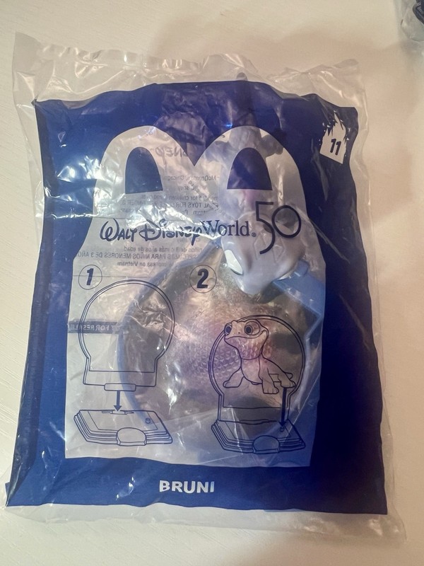 NEW 2021 McDonald's Happy Meal Toy Walt Disney World 50 Years Bruni #11